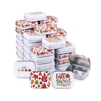 Boîte en métal personnalisée avec couvercle à charnière pour bonbons, menthes, chewing-gums, pilules, capsules – Vente en gros usine