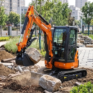 รถขุดขนาดเล็ก 3.5 ตัน เครื่องยนต์ EPA ติดตั้งแอร์ได้ เหมาะสำหรับงานสวน - Product Image 5
