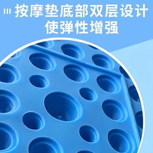Acupressure Mat Foot Massage Pad 5537 Magnetic Meridian Therapy For Health Relaxation - Product Image 4