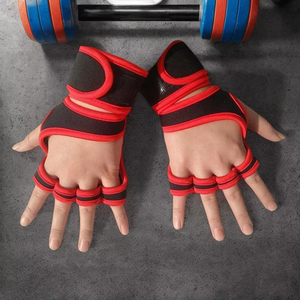 Gants de musculation unisexes 2026 personnalisables avec logo, en néoprène, fermeture magnétique, antidérapants et rembourrés, pour l'entraînement en salle de sport - Product Image 6