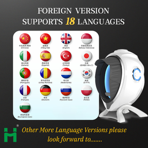 Mesin Analisis Kulit 3D Portabel 2025, Lampu UV LCD Wifi, Pemindai Kulit, Mesin Analisis Wajah - Product Image 4