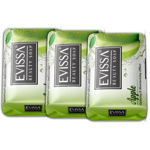 Jabón de Manos Envasado en Papel Sólido Premium Evissa, Perfume Natural de Manzana, Hidratante para el Cuidado de la Piel, para Uso Diario, Gaziantep, para Todo Tipo de Piel - Product Image 2