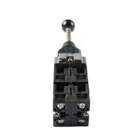 Contacteurs à bascule LAY5-BMR214 380V AC 15A à 4 positions, interrupteur à joystick 30 mm, retour par ressort, max 10A 220V