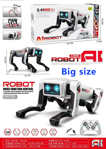 Robot chien intelligent IA à commande vocale, télécommande mobile, <span class=keywords><strong>programmable</strong></span>, pour enfants, jouets interactifs, vente chaude - Product Image 3