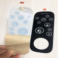 Clavier à membrane tactile capacitif 1,00 mm pour panneau de commande du fabricant avec adhésif 3M467 pour télécommande