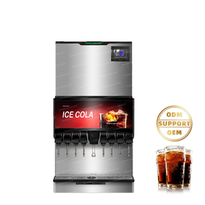 Fontaine à soda de qualité commerciale TWBEVERAGE avec machine à glaçons pour bar et restaurant - Product Image 3