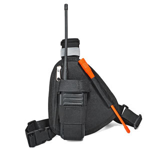 Sac de poitrine pour radio, étui pour talkie-walkie, support d'interphone en nylon pour radio bidirectionnelle Kenwood Baofeng Yaesu Motorola <span class=keywords><strong>Cobra</strong></span> - Product Image 5