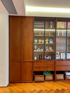 Librería Moderna <span class=keywords><strong>de</strong></span> <span class=keywords><strong>Madera</strong></span> para Sala <span class=keywords><strong>de</strong></span> Estar <span class=keywords><strong>con</strong></span> Tira <span class=keywords><strong>de</strong></span> Luz Integrada, Diseño <span class=keywords><strong>de</strong></span> Pared, Duradera y Ecológica - Product Image 2
