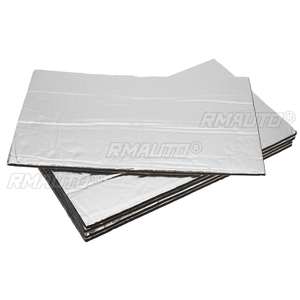5/10 piezas 50x30cm 10mm Aislante Acústico y Térmico de Aluminio para Coche, Alfombrilla Antiruido para Capó - Product Image 3