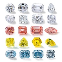 Diamantes Sueltos de Corte Princesa en Forma de Cojín de 5ct y 10ct, Cultivados en Laboratorio, Color Azul Excelente, Certificados por IGI, VVS2, Gran Venta