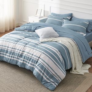 Custom Printing <strong>Royal</strong> <strong>Blue</strong> Comforter Sets 300TC Polyester Simple Luxury King Size <strong>Bedding</strong> for Wedding Hotel Home OEM ODM - Product Image 2