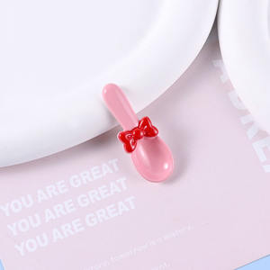 CHENXI Mini Moldes de Resina con Forma de Lazo de Mariposa para Manualidades DIY, Adornos de Pegamento en Crema para el Cabello, Decoración para Fundas de Teléfono, Estilo de Dibujos Animados 17x48mm - Product Image 5