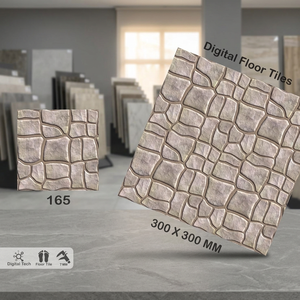 Vistaar marque Chine vente en gros discontinué 300x300 rustique numérique 30x30 carreaux de sol en céramique indien usine pas cher prix - Product Image 2