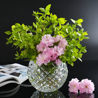 Vase en verre pour plantes, très vendu sur TikTok, de haute qualité, avec logo personnalisé, pour table, mariage, hydroponie, décoration florale pour la maison
