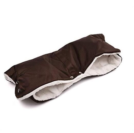 Муфта для детской коляски Водонепроницаемая муфта для рук для детской коляски с флисом для зимы ветрозащитная вешалка для детской коляски