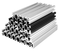 Profilé d'extrusion en aluminium à fente en T robuste, grande taille, pour cadre d'imprimante 3D, structure industrielle en aluminium de haute rigidité et de précision