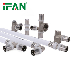 IFAN Accesorios de plomería Pex <span class=keywords><strong>Multicapa</strong></span> Fontaneria Accesorios de prensa <span class=keywords><strong>multicapa</strong></span> Tubería Pex Accesorios de prensa de latón Accesorios Pex - Product Image 2