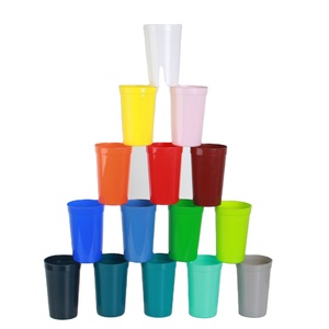 100pcs Logo Plastic Beer Party Plastic Cup 12oz Festival Party Event Reusable Frost Bride Beer Drinking Cup
