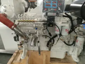 Werken Boot Gebruik 6 Cilinder 6BT 6CT NTA855 KTA19 150hp 300hp 450hp 500hp Binnenboord Boot Motor Voor Marine Generator Boot schip