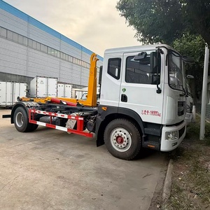รถบรรทุกเก็บขยะแบบตะขอเกี่ยว Dongfeng 4x2 12 ตัน ราคาโรงงาน ขาย - Product Image 5