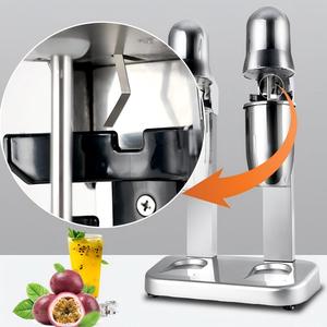 Máquina Comercial <span class=keywords><strong>para</strong></span> Granizados y Batidos, Eléctrica, de Acero Inoxidable, Funcionamiento Silencioso, <span class=keywords><strong>para</strong></span> Té con Leche, con Agitación Automática - Product Image 4