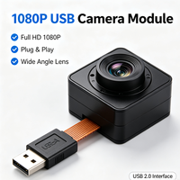 USB 1080P HD Kamera Modülü CMOS Sensör Tak Çalıştır Endüstriyel Mini Web Kamerası Modülü Raspberry Pi PC İzleme için