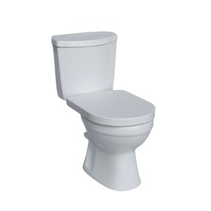 Dual-tuôn ra hình bầu dục Màu trắng mỏng bể nhà vệ sinh bát nhanh chóng phát hành chỗ ngồi Úc Watermark trở lại tường hai mảnh thiết kế hình dạng kéo dài - Product Image 6