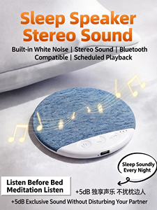 Nouveau haut-parleur LED ultra-fin <span class=keywords><strong>pour</strong></span> oreiller |   Machine à sons <span class=keywords><strong>pour</strong></span> le sommeil activée |   Musique de fond Hi-Fi, bruit blanc, lecture d'histoires - Product Image 2