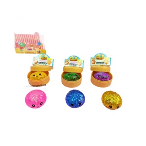 Juguetes Blandos A5.5cm Dim Sum Squishy Steam Bunz, 24 Piezas, Juguete Misterioso Antiestrés de EVA para Niños y Niñas - Product Image 5
