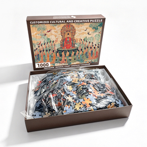 Rompecabezas <span class=keywords><strong>de</strong></span> Papel <span class=keywords><strong>de</strong></span> 1000 <span class=keywords><strong>Piezas</strong></span> <span class=keywords><strong>de</strong></span> la Antigua Corte Imperial China, 700x500mm, Arte Tradicional para Adultos, Decoración <span class=keywords><strong>de</strong></span> Pared para el Hogar - Product Image 3