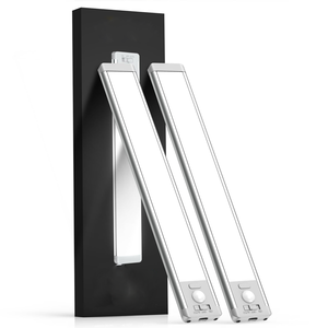 Under Cabinet LED <b>Light</b> Rechargeable Wireless Motion <b>Sensor</b> Lamp Dimmable Magnetic Cabinet <b>Light</b> <b>for</b> Kitchen Closet Stair Indoor - Product Image 1