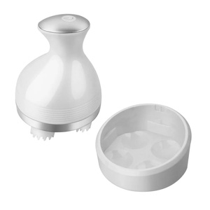 Brosse de massage électrique vibrante pour le cuir chevelu, appareil de soin des cheveux portatif - Product Image 1