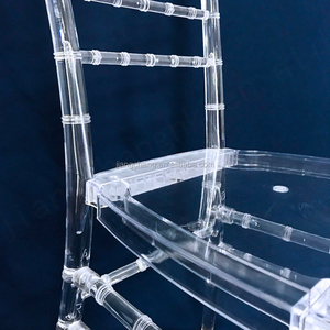 Chaise Chiavari en résine acrylique transparente Ghost bon marché pour mariage - Product Image 5