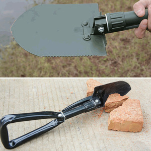 Cuchilla Plegable de Acero al Carbono de Grado Industrial, Ultraligera y de Alta Calidad, con Empuñadura en D de 12 Pulgadas, 1.2 kg, para Aventuras al Aire Libre, Nieve y Automóvil - Product Image 3