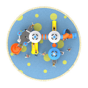 Grand château d'escalade en plein air éducatif jeux de plein air pour enfants équipement de jeu extérieur château sautant pour enfants toboggan amusant - Product Image 3