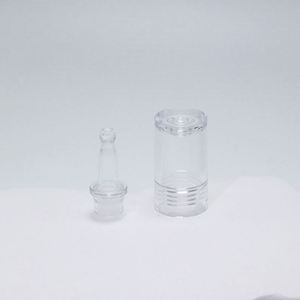 Tubes souples violets de 20 ml pour gloss, lotion, crème contour des yeux – Emballage vide personnalisable - Product Image 2