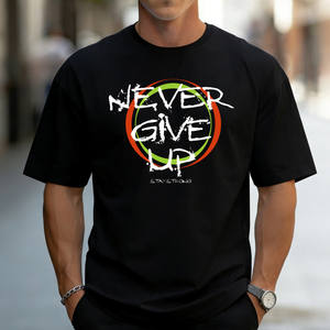 T-shirt rétro imprimé pour homme, expédition rapide depuis les États-Unis, manches courtes, 100 % coton, tissu 180 g/m², vente en gros - Product Image 1