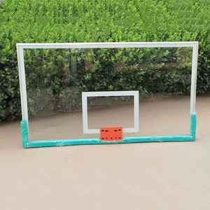 Panneau de basket-ball en verre trempé professionnel standard FIBA, 72 pouces, panier de basket-ball en fibre de verre - Product Image 2