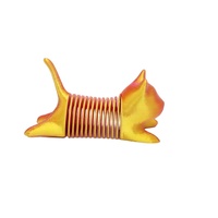 Juguete Creativo Antiestrés de Gato de Primavera Súper Lindo, Viral en Internet, Impresión 3D, Portátil