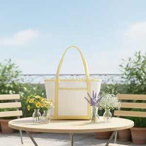 <span class=keywords><strong>Bolsa</strong></span> <span class=keywords><strong>de</strong></span> Compras <span class=keywords><strong>de</strong></span> Gran Capacidad, Ecológica, Personalizada, Moderna y Bonita, para Viajes, Playa y Aire Libre, para Chicas - Product Image 4