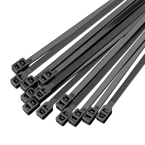 สายรัดไนลอนแบบปลายคู่ Lts ขนาด 5x200 มม. สีดำ แบบล็อคตัวเอง เกรดสำหรับยานยนต์ สำหรับการมัดรวมสายไฟ - Product Image 2