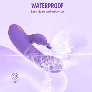 Inserción recargable por Usb en el clítoris de la vagina Estimulación del pezón anal <span class=keywords><strong>Lamiendo</strong></span> la lengua G deporte Vibrador de conejo para lesbianas - Product Image 6