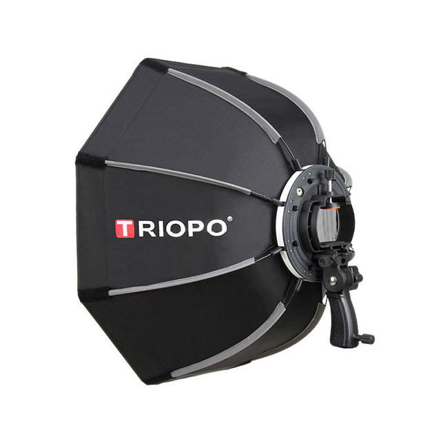 TRIOPO 65cm KX65CM Octagon Umbrella Softbox Soft Box for Godox AD200 V1 Speedlite Flash Light Photography Studio Accessories