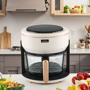 Ousheng หม้อทอดไร้น้ำมันแบบสัมผัส, หม้อทอดไร้น้ำมันควบคุมดิจิตอลเพื่อสุขภาพพร้อมเมนูอัตโนมัติใช้งานได้หลากหลายปราศจากน้ำมันสีน้ำตาล - Product Image 1