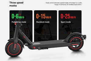 Skuter Listrik Lipat Cepat Unisex Dewasa Murah 250W dari Inggris, Amerika Serikat, dan Uni Eropa - Product Image 6