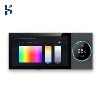 Sistema de Hogar Inteligente Tuya con Host Musical Multifuncional WiFi, Pantalla de Control Central de 6 Pulgadas, Gateway ZigBee y Interruptor Inteligente de Lujo
