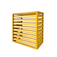 Grille de protection en aluminium pour équipement de ventilation, dissipation de chaleur, fenêtre à persiennes, couvercle de protection pour sol, mur et eau