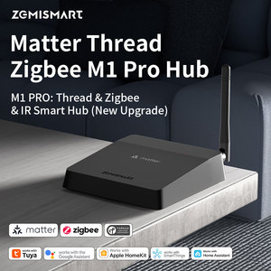 <span class=keywords><strong>Passerelle</strong></span> Zemismart Matter Thread Hub Tuya <span class=keywords><strong>Zigbee</strong></span> Smart Home Bridge Matter M1 PRO avec IR intégré, compatible Tuya, Google Home et <span class=keywords><strong>Homekit</strong></span> - Product Image 1