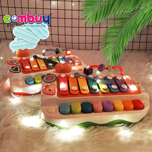 Jouet éducatif précoce pour enfant, <span class=keywords><strong>piano</strong></span> à clapet 2 en <span class=keywords><strong>1</strong></span>, pour jouer ou faire de la musique - Product Image 4