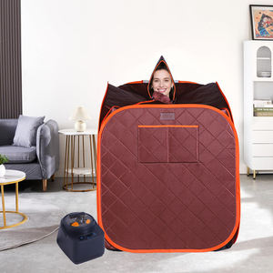 Gran oferta, equipo de habitación Personal móvil para interiores, caja de Sauna de vapor húmedo pequeña portátil para el hogar - Product Image 3